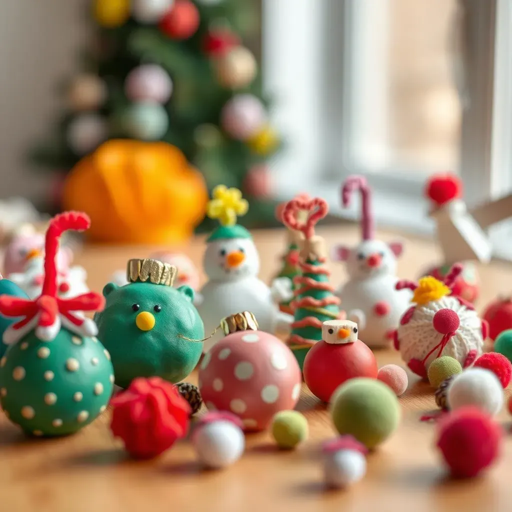 Adorable Ornament Creations: Simple & Festive for Kindergarteners