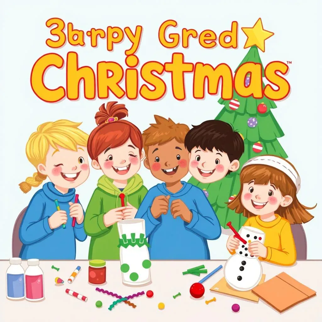 Amazing Christmas Crafts for 3rd Graders: Using Recycled Materials