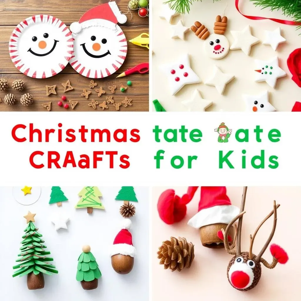 Amazing Christmas Crafts for Kids: Easy & Fun Projects