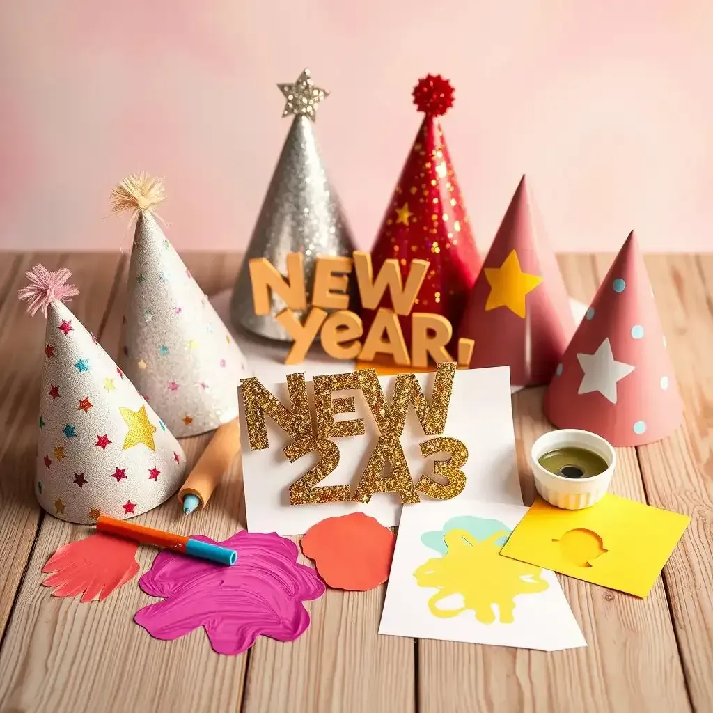 Amazing Easy New Years Crafts For Toddlers - Kidscraftworkshop