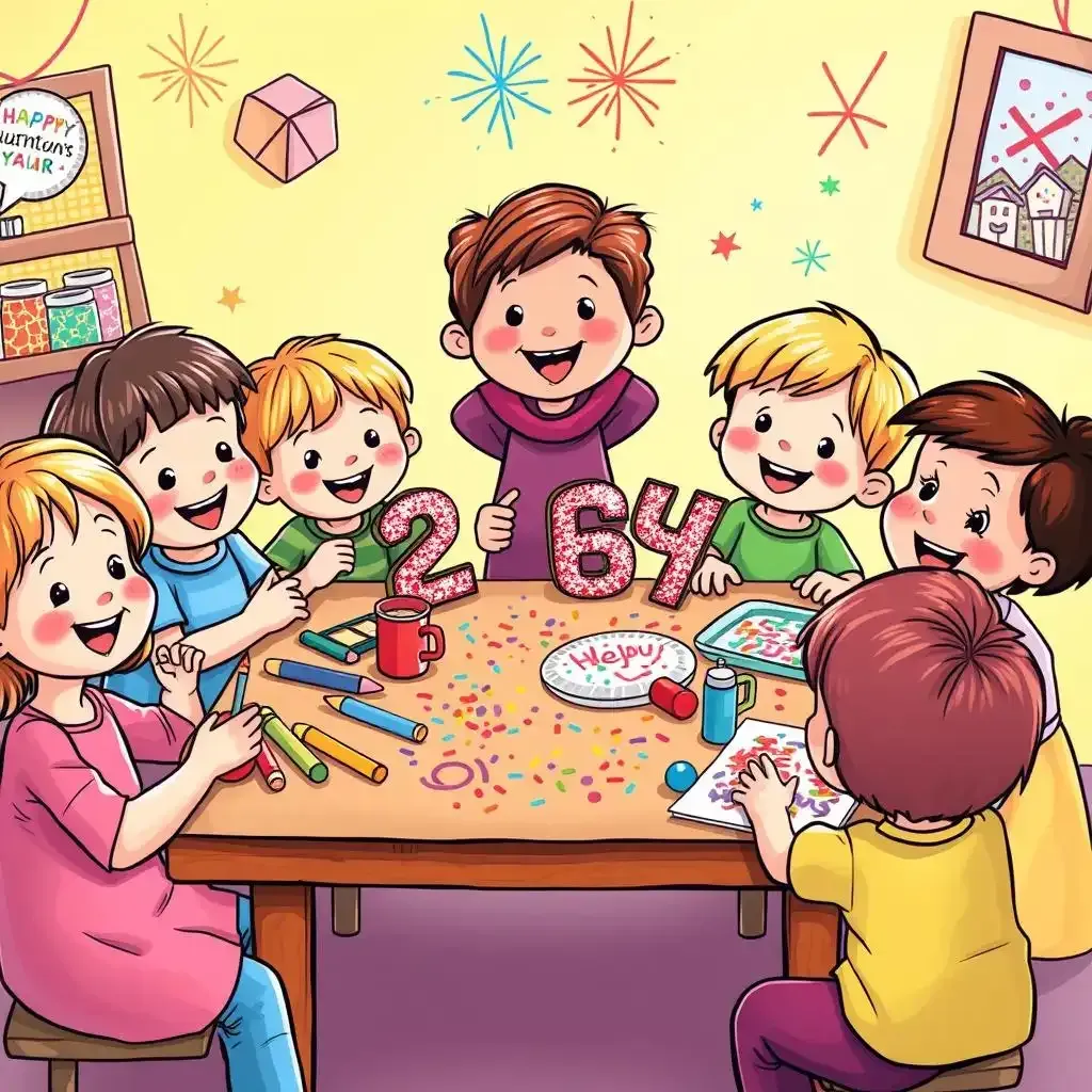 Amazing New Year's Day Crafts For Preschoolers - Kidscraftworkshop