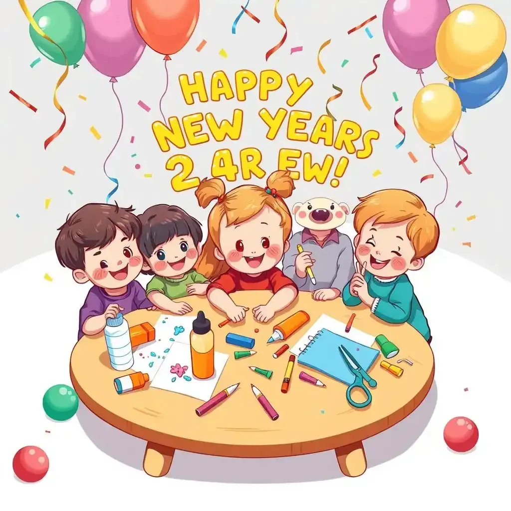 Amazing New Year's Eve Crafts For Toddlers - Kidscraftworkshop