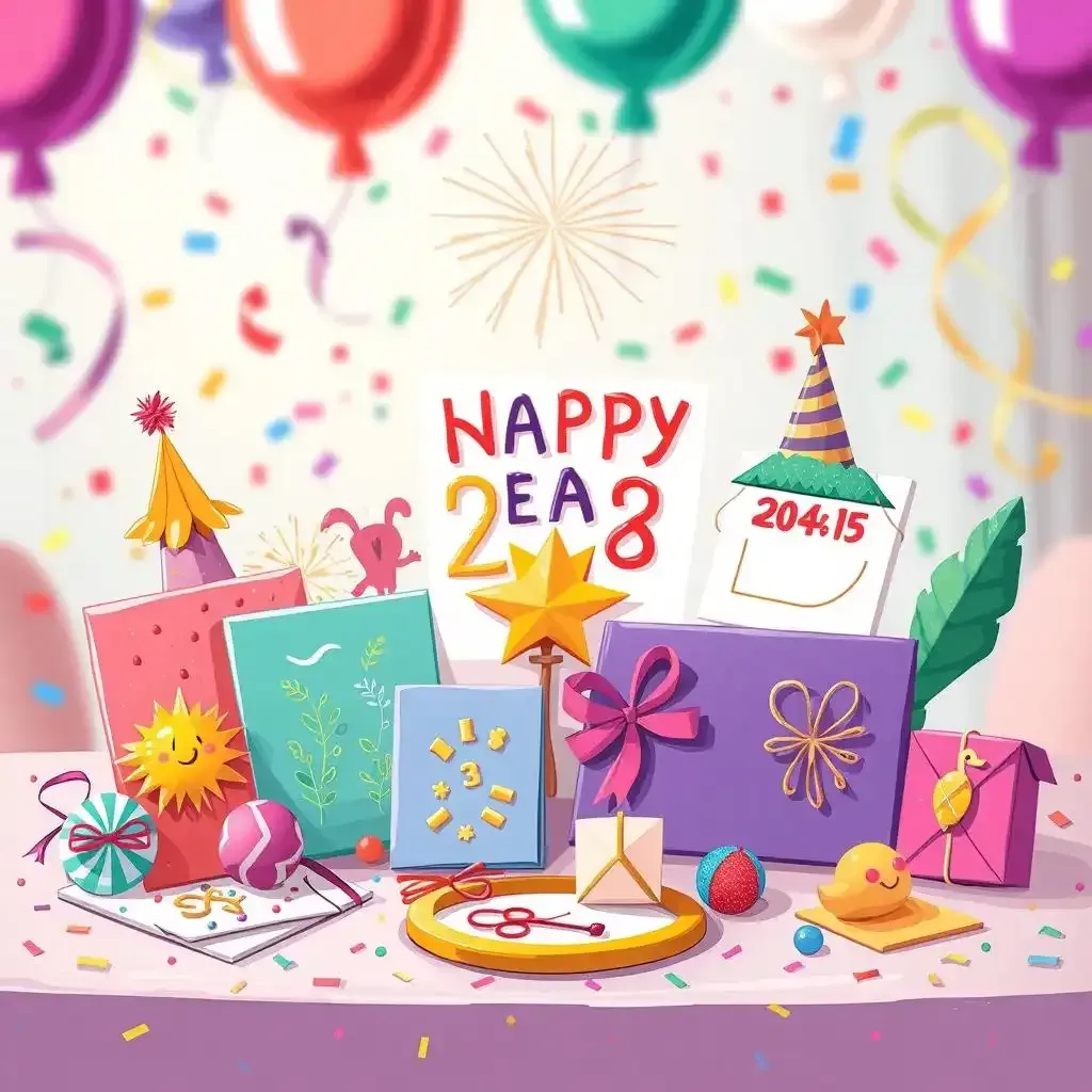 Amazing Simple New Years Crafts - Kidscraftworkshop