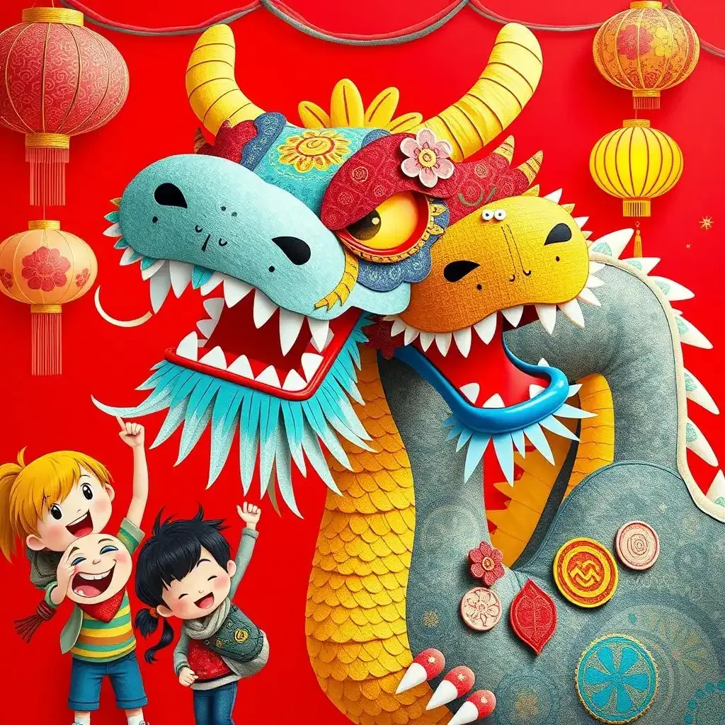 Awesome Chinese New Year Dragon Craft For Kids - Kidscraftworkshop