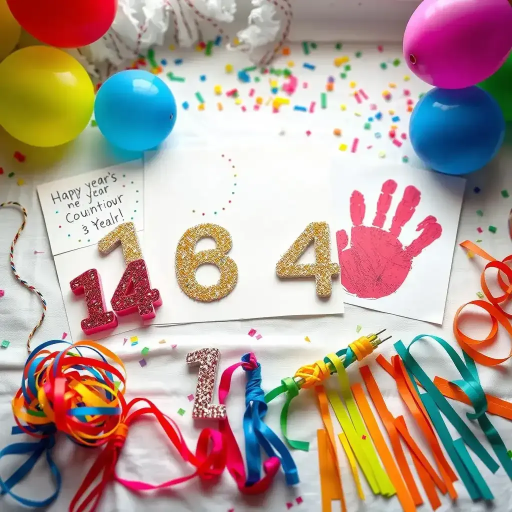 Awesome New Year Crafts For 3 Year Olds - Kidscraftworkshop