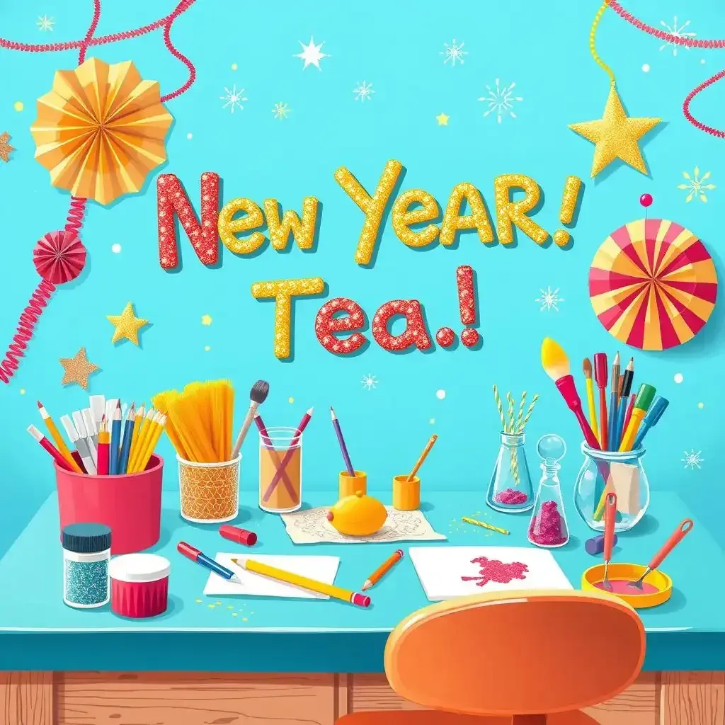 Awesome New Year Crafts For Kids! - Kidscraftworkshop