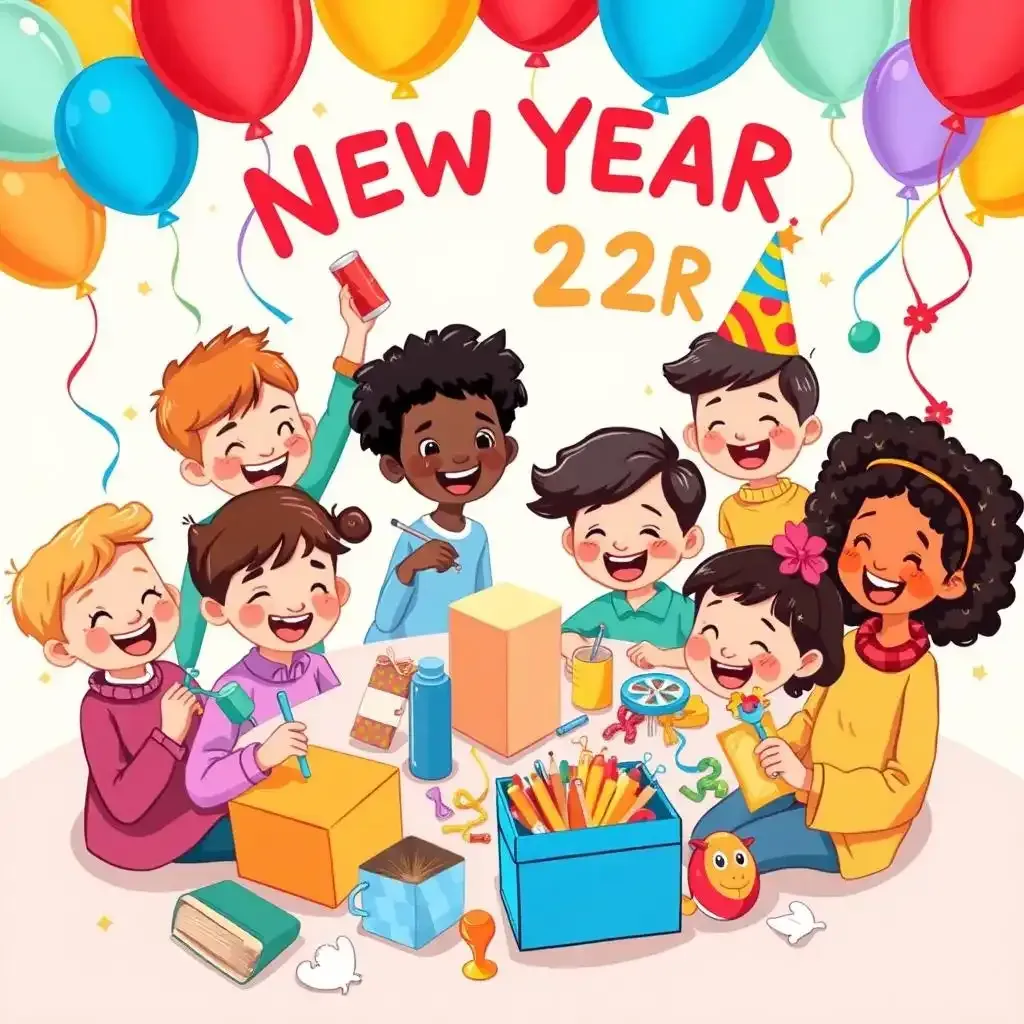 Awesome New Year's Crafts For Kids - Kidscraftworkshop