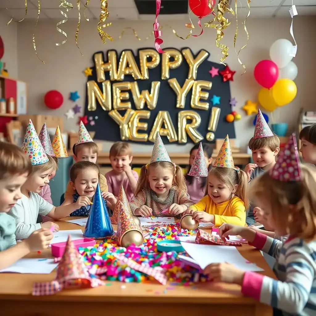 Awesome New Year's Crafts: Preschool Fun! - Kidscraftworkshop