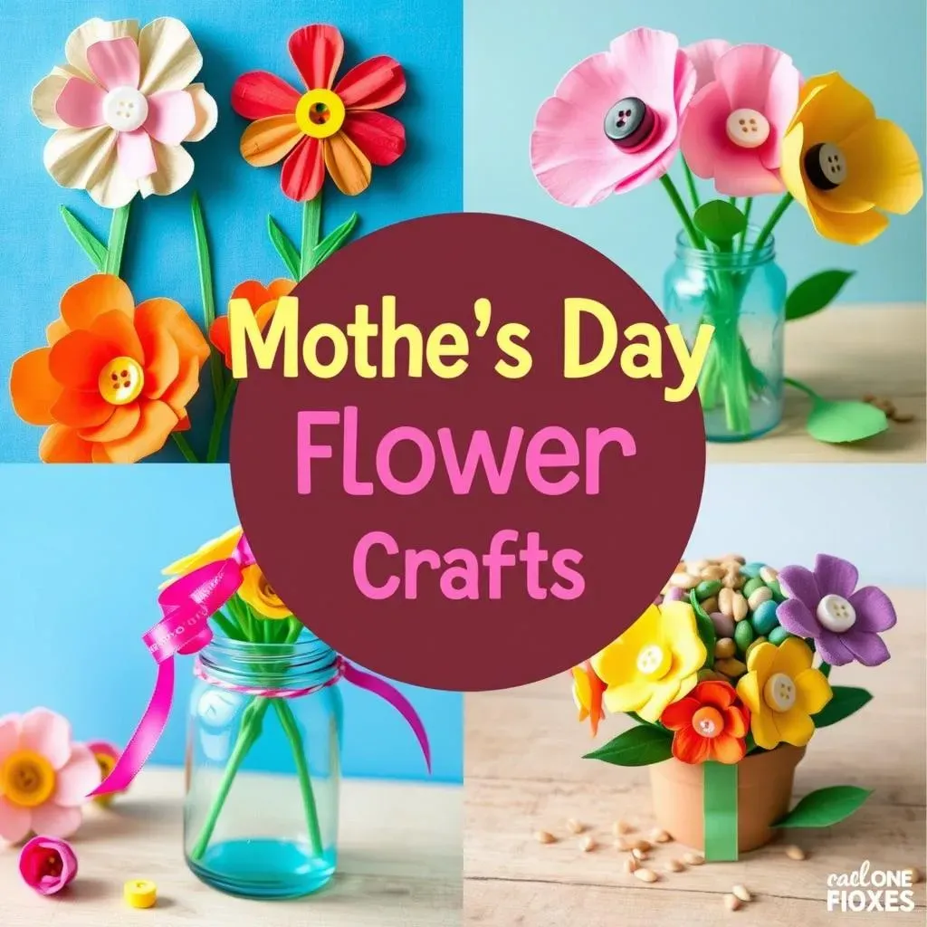 Blooming Gifts: FlowerThemed Mother's Day Crafts