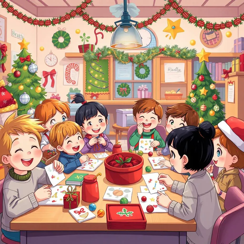 Classroom Christmas Craft Party:  Tips for a Smooth & Joyful Celebration