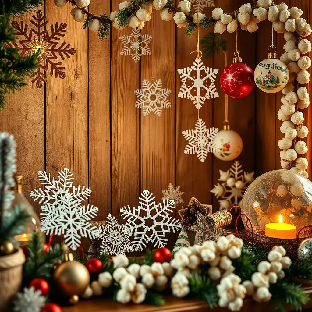 Crafting Nostalgia:  Reviving Classic Vintage Christmas Crafts