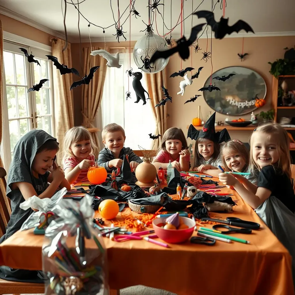 Crafting Spooky Halloween Decorations for 11 Year Olds
