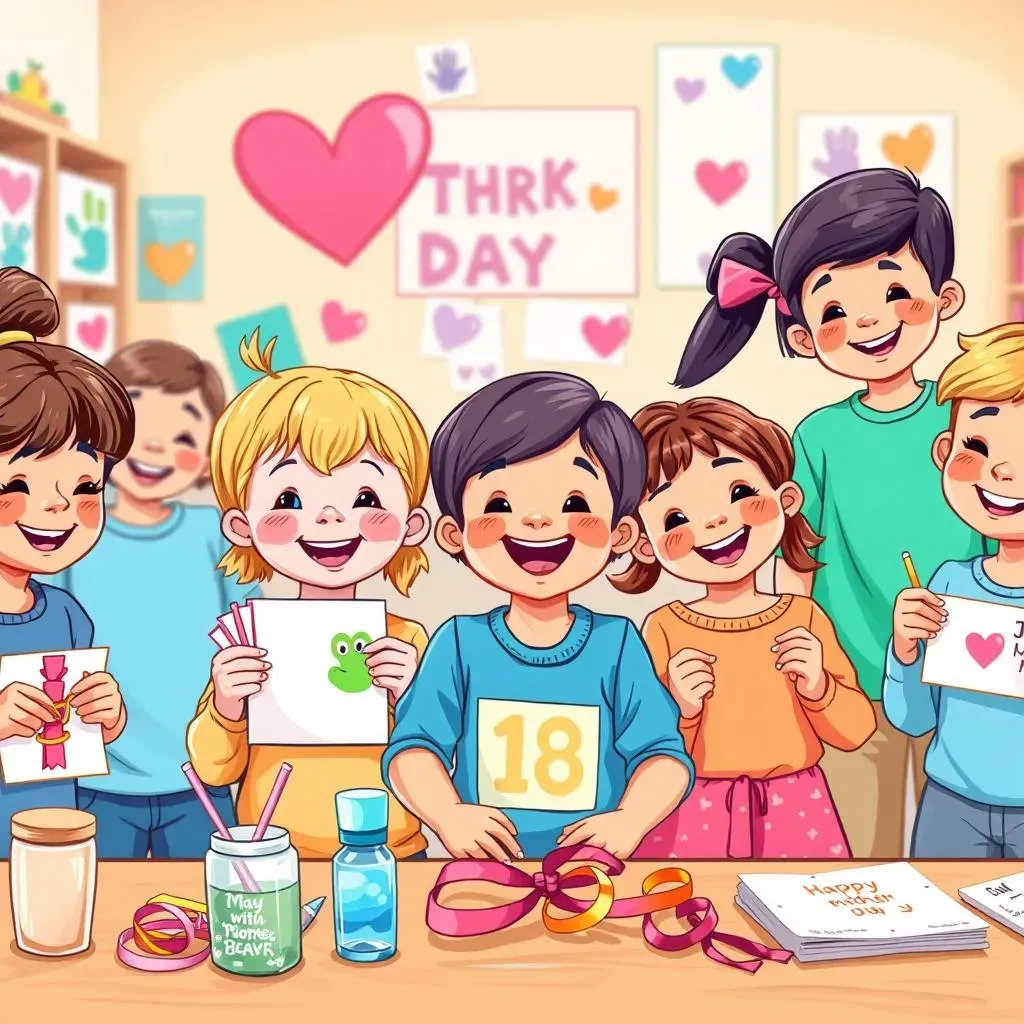 Crafty Mother's Day Ideas for School Kids