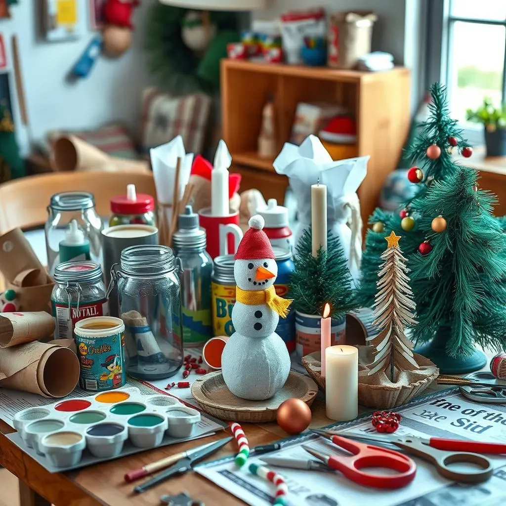 Creative Christmas Craft Ideas Using Recycled Materials