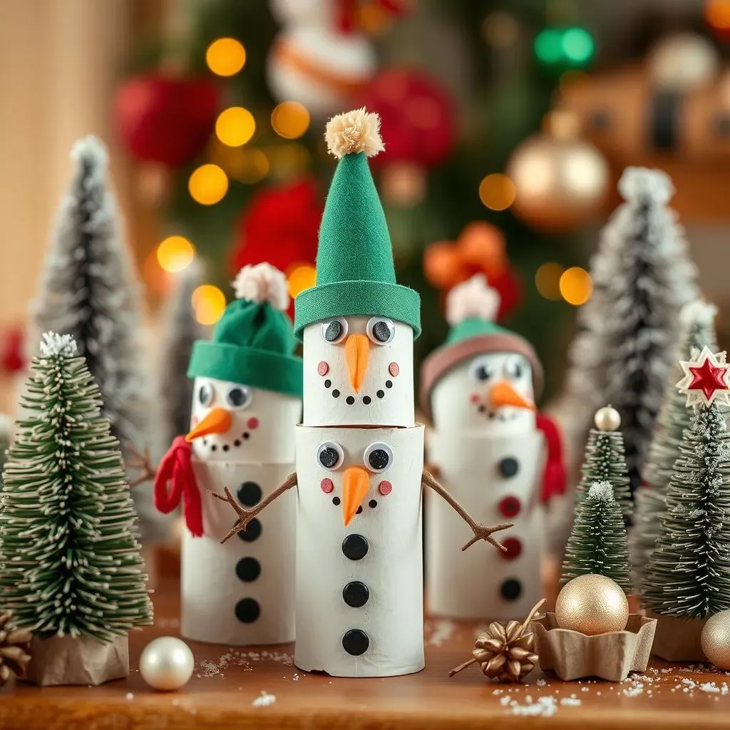 Creative Christmas Craft Projects Using Recycled Materials