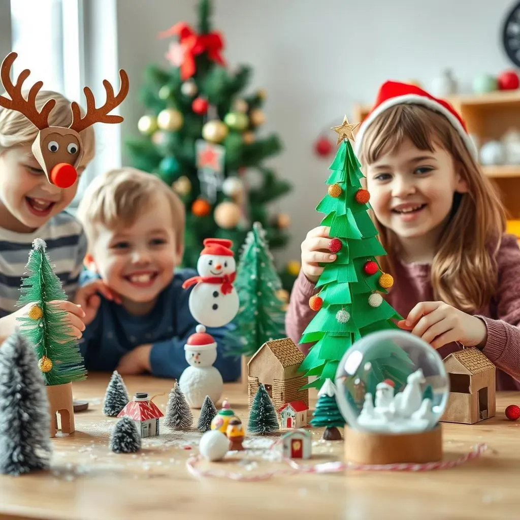 Creative Christmas Crafts for Kids: Using Recycled Materials