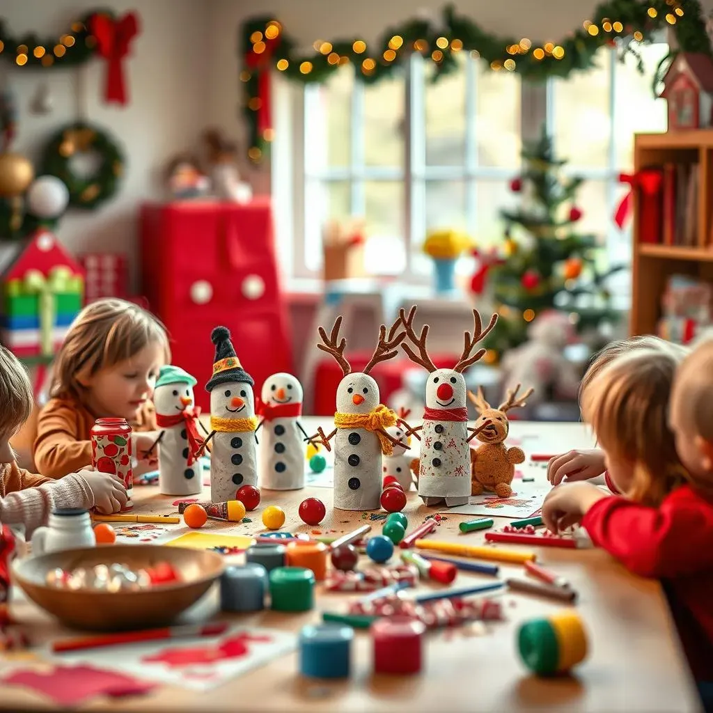 Creative Christmas Crafts for Preschoolers:  Using Recycled Materials