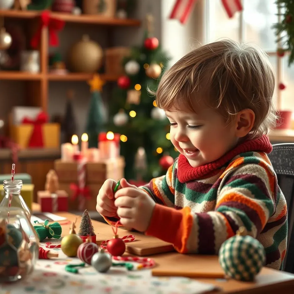 Creative Christmas Crafts for Toddlers Age 23:  Festive Fun with Minimal Mess