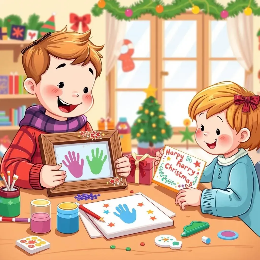 Creative Christmas Gift Ideas: Easy Kid Crafts for Grandparents & Friends