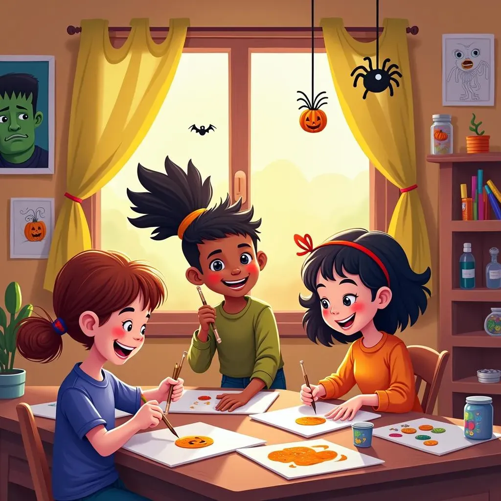 Creative Halloween Art Projects for Little Hands