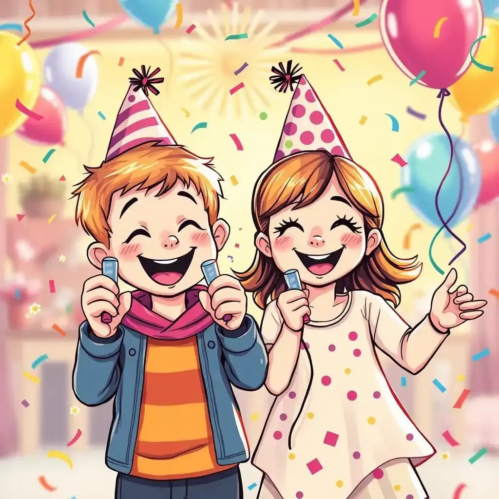 Creative Happy New Year Crafts For Kids Making Noisemakers And Party Hats