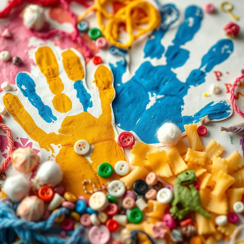 Creative MixedMedia Handprint Art Projects