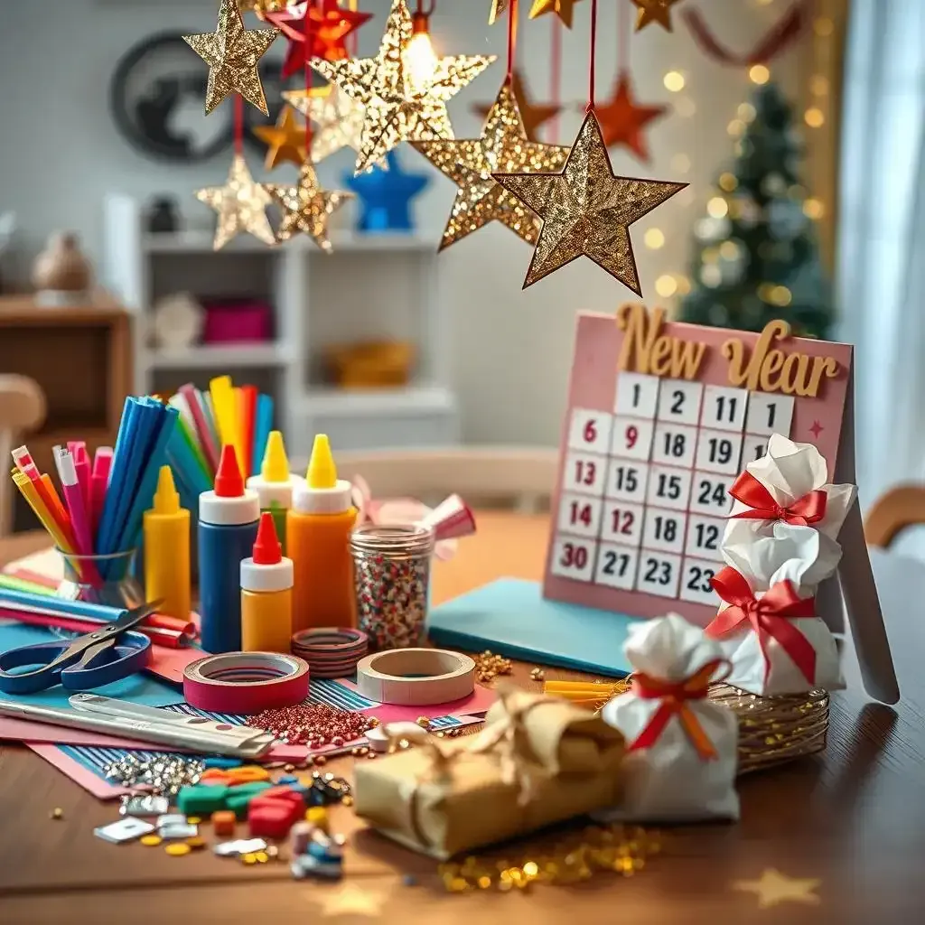 Creative New Years Crafts For Kids Decorations And More
