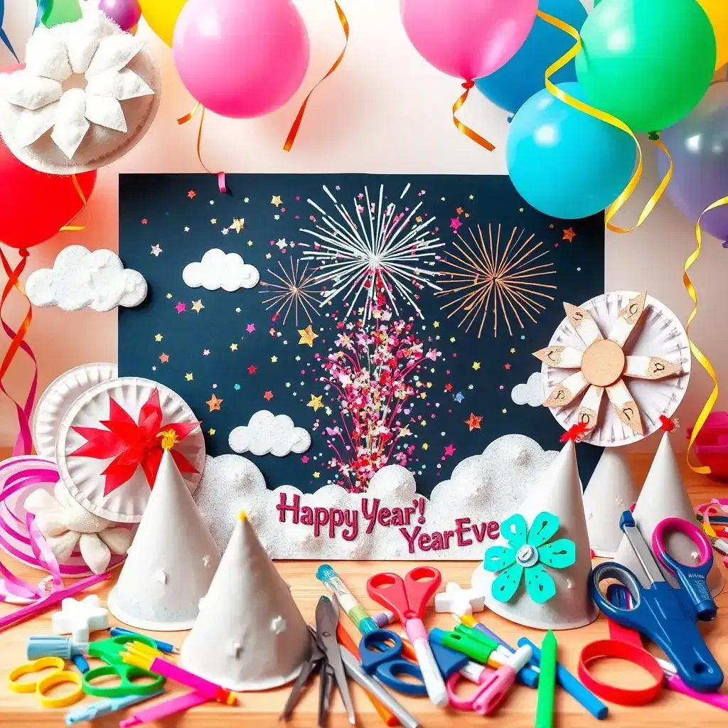 Creative New Years Crafts For Kindergarten Exploring Different Techniques