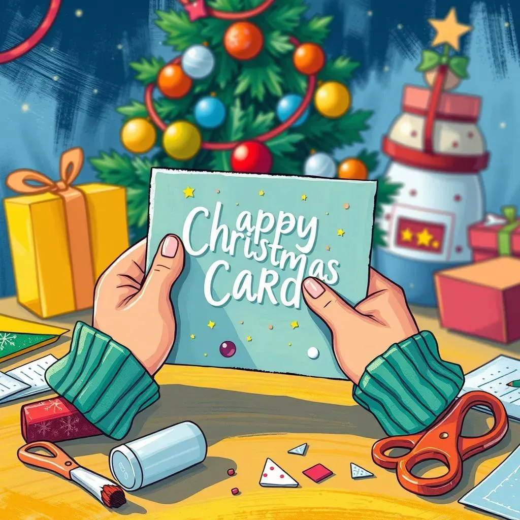 Creative Paper Christmas Cards and Decorations