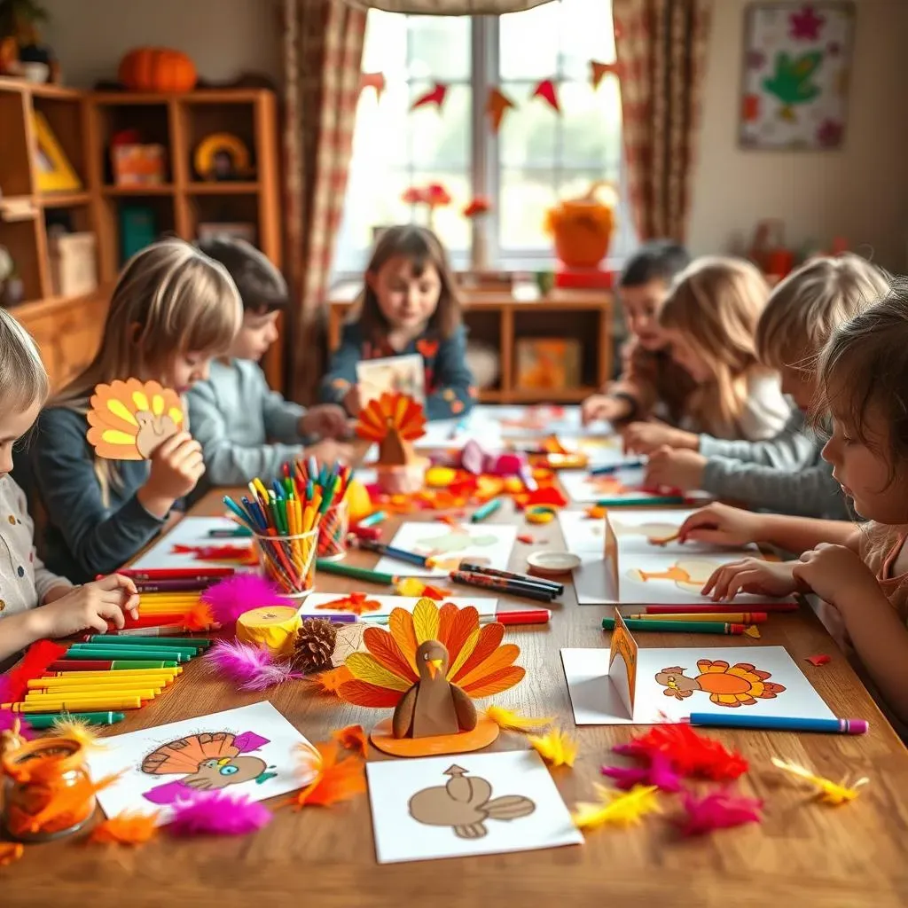 Creative Thanksgiving Crafts for 1st Graders:  Boosting Skills & Imagination