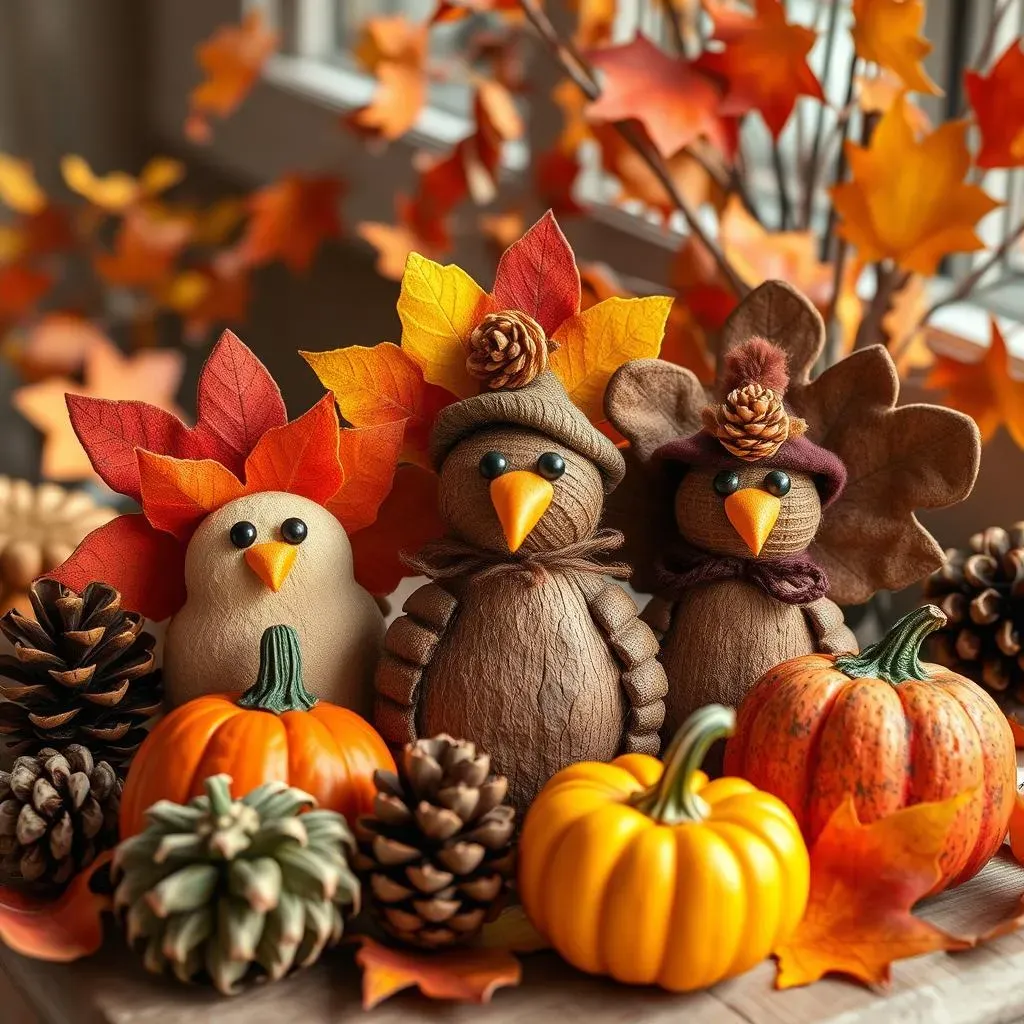Creative Thanksgiving Crafts Using Nature