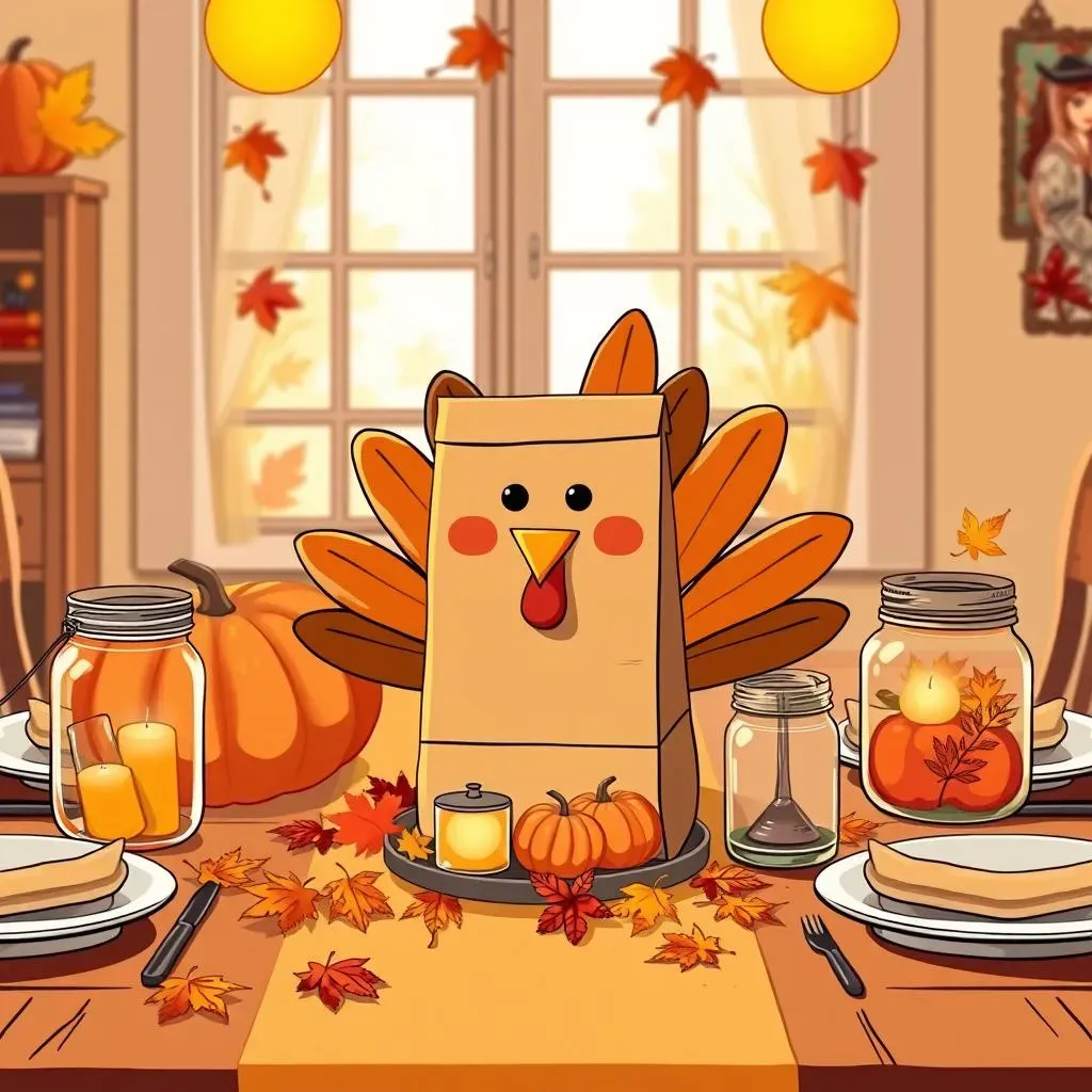 Creative Thanksgiving Decorations: Children's Craft Projects