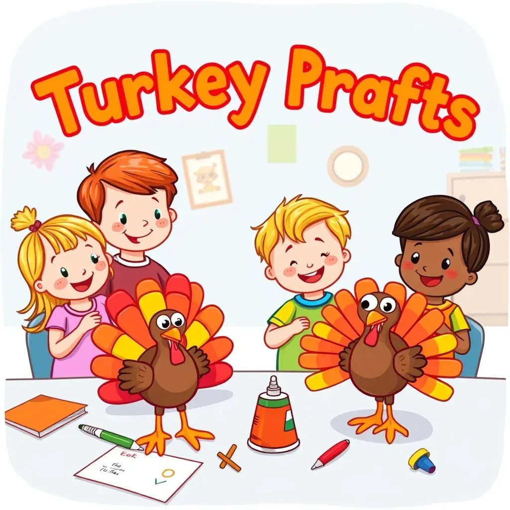 Creative Turkey Crafts for Kindergarteners