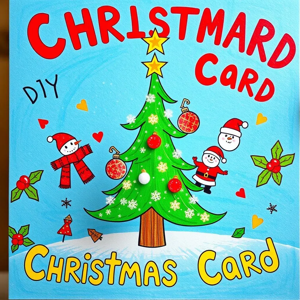 DIY Christmas Cards:  From Simple Designs to PopUp Wonders