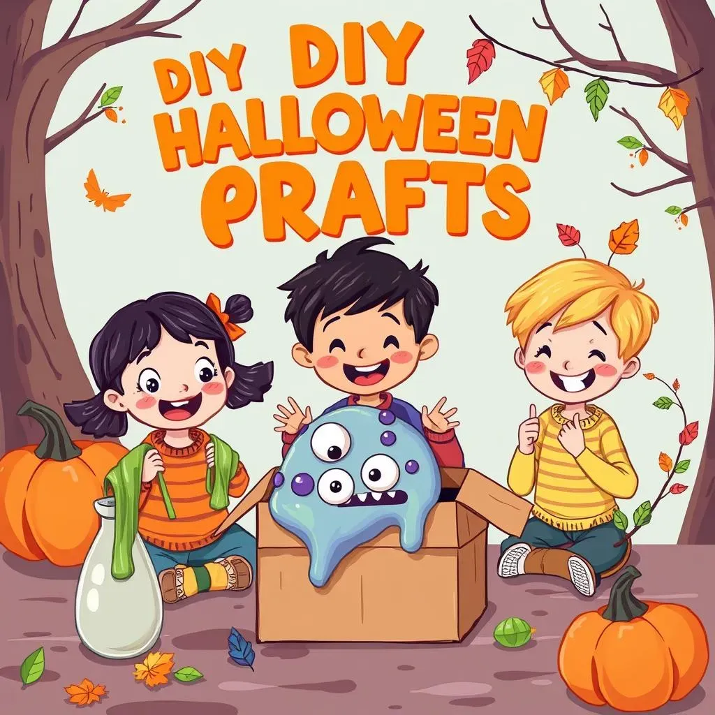 DIY Halloween Crafts for Kids: Get Creative This Season