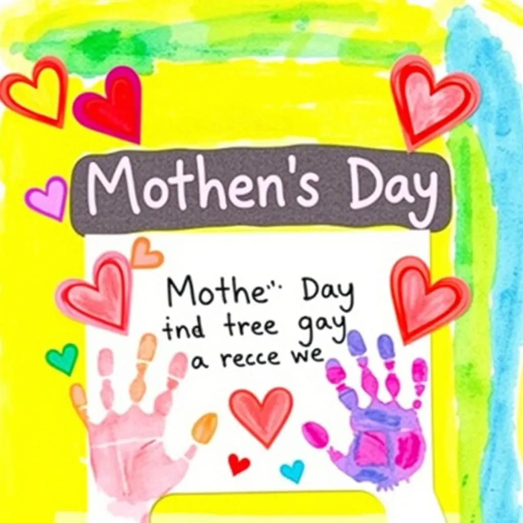 DIY Mother's Day Cards: Simple Designs Preschoolers Can Make