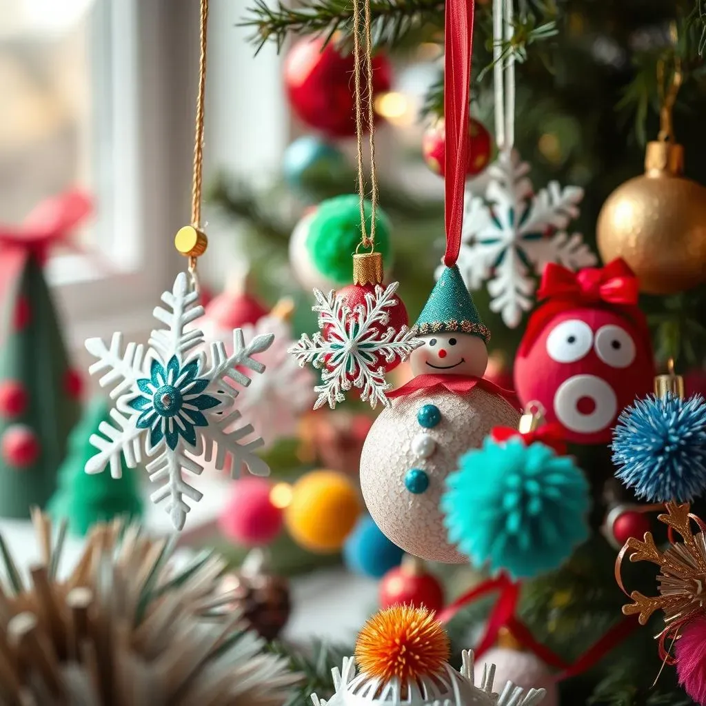 DIY Ornament Extravaganza: From Paper to Pompoms