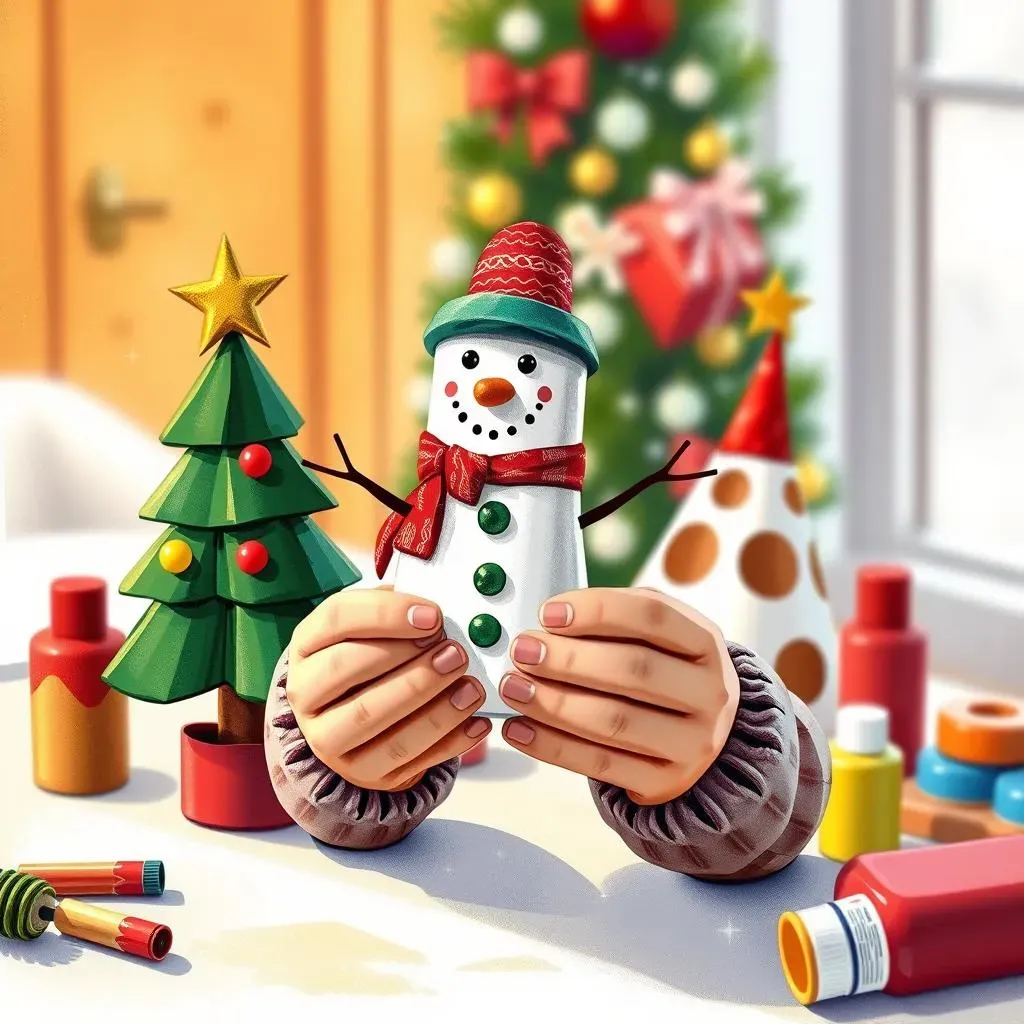 Easy Children's Christmas Crafts Using Recycled Materials