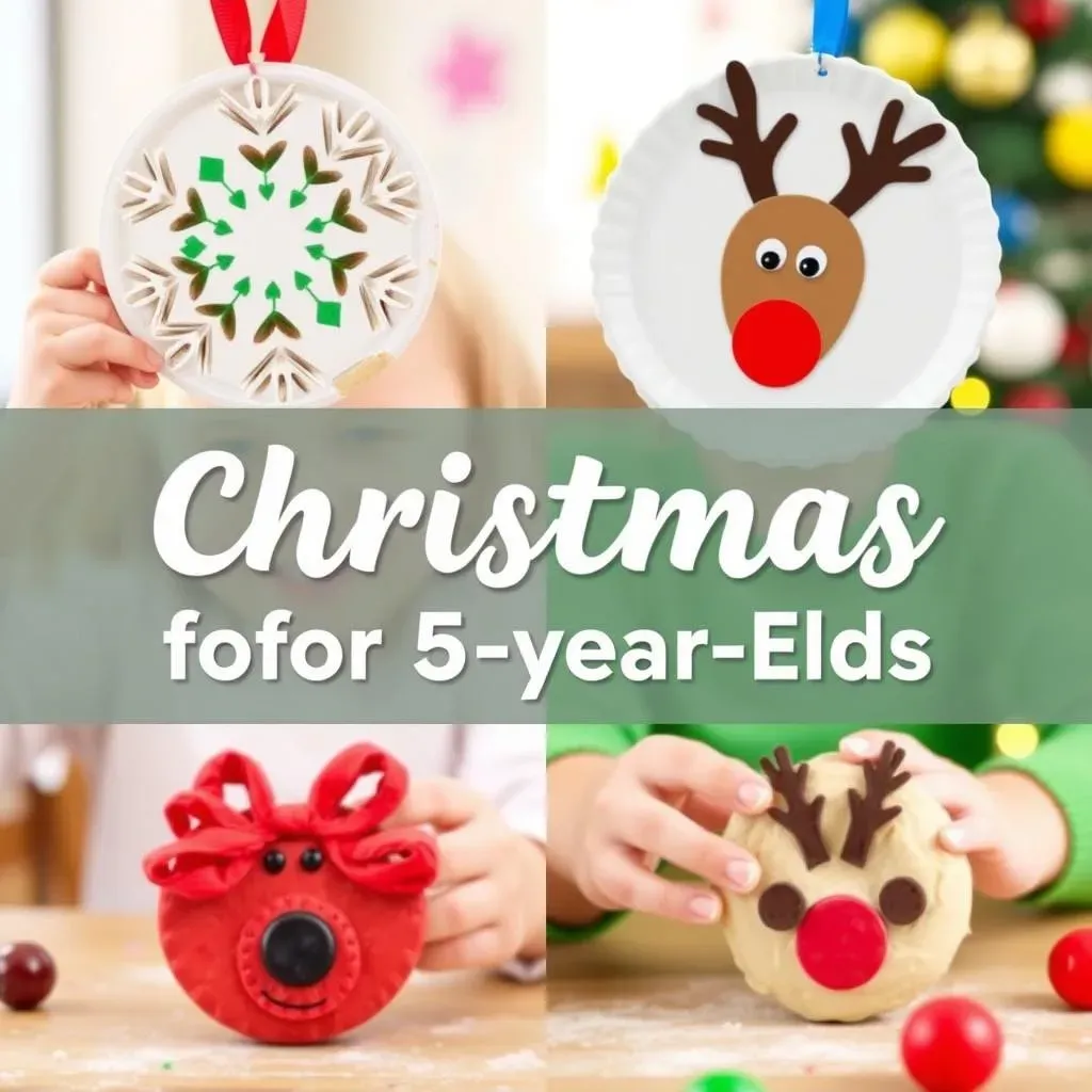 Easy Christmas Crafts for 5 Year Olds: Simple & Fun Projects