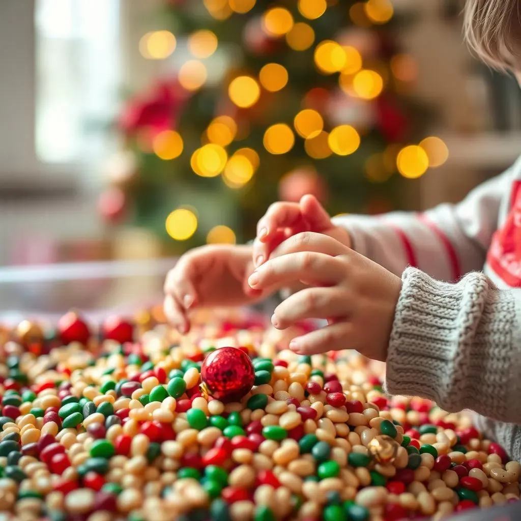 Easy Christmas Crafts for Toddlers Age 12: Simple Sensory Fun