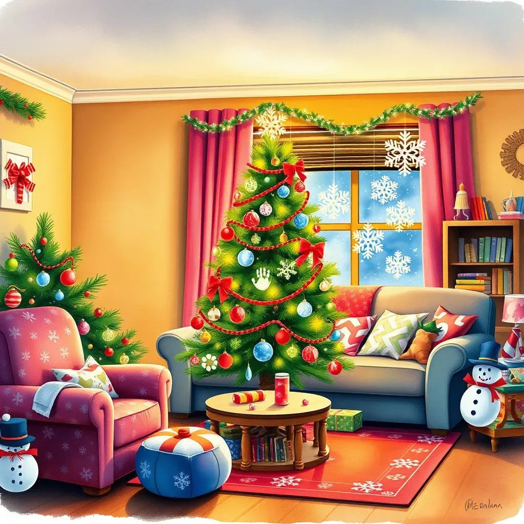 Easy Christmas Decorations for Little Hands