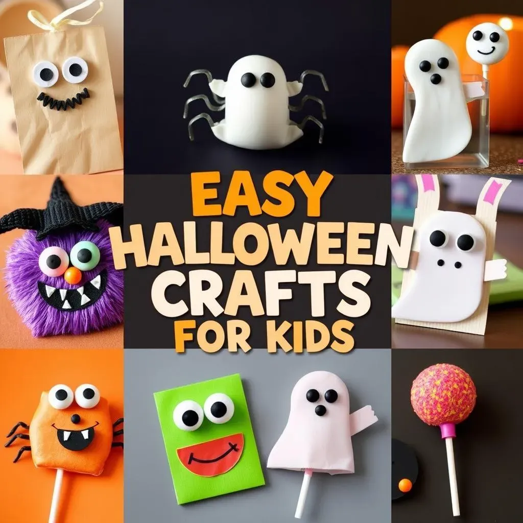Super Easy Halloween Crafts for Kids: Fun & Quick!