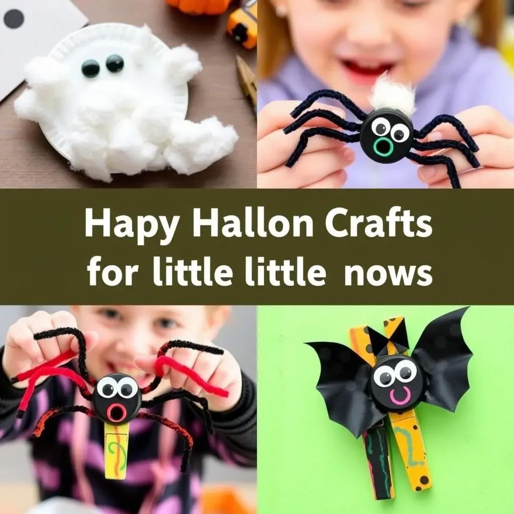 Easy Halloween Crafts for Little Ghouls