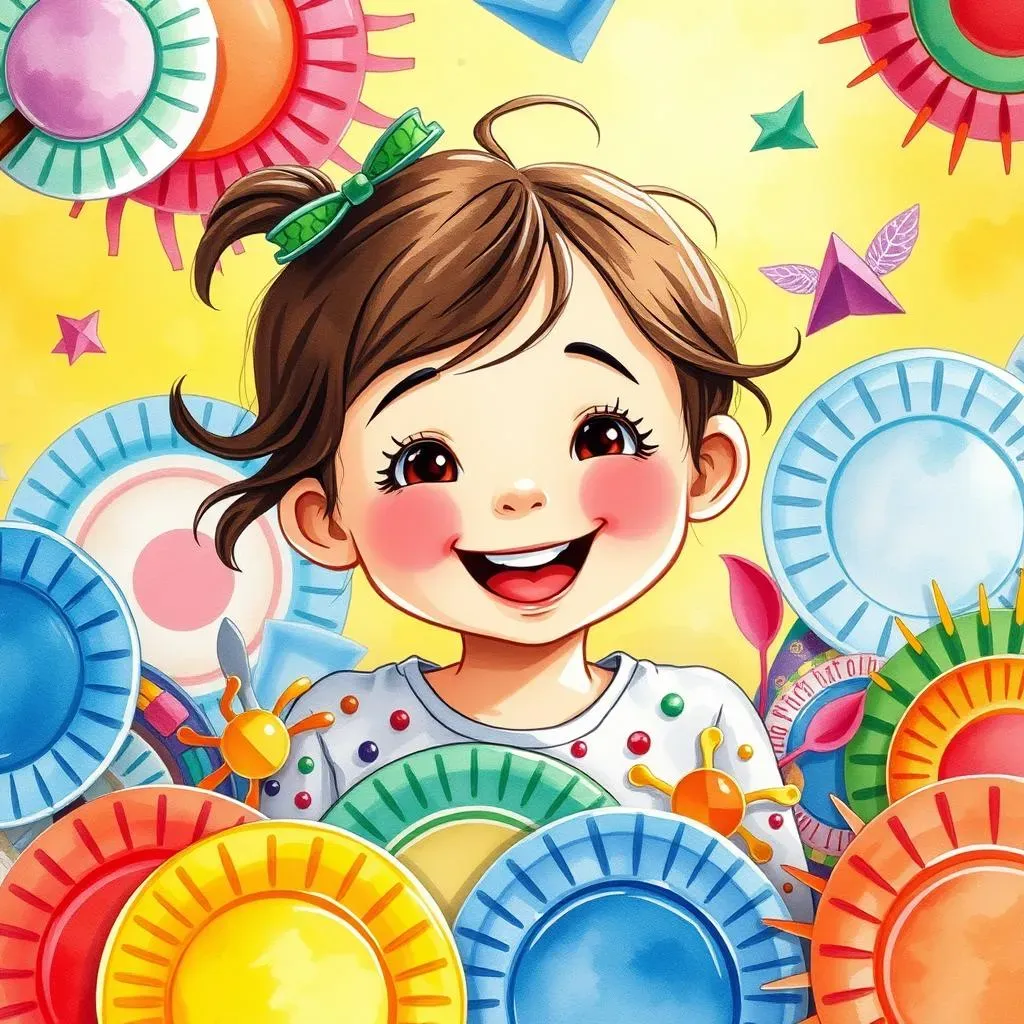 Easy Halloween Crafts for Young Kids: Paper Plate Fun