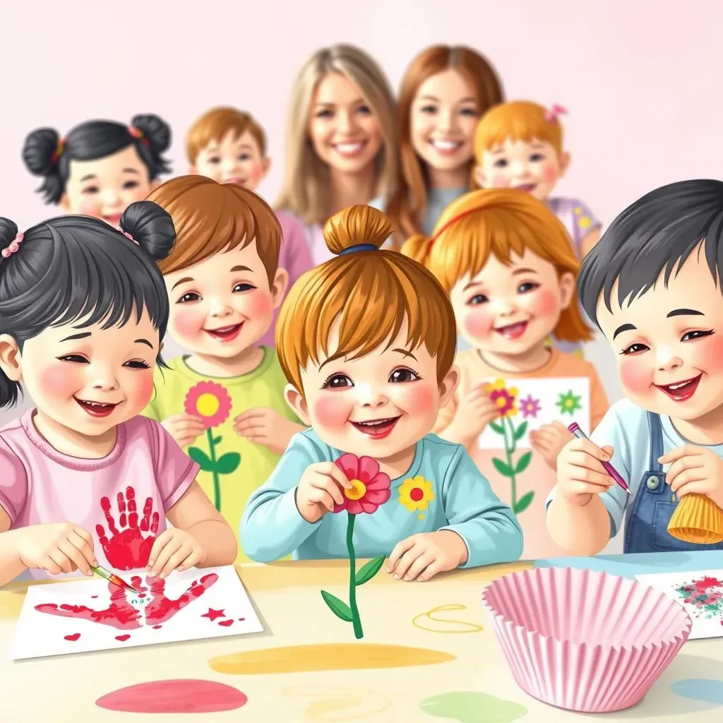 Easy Mother's Day Arts and Crafts for Preschoolers