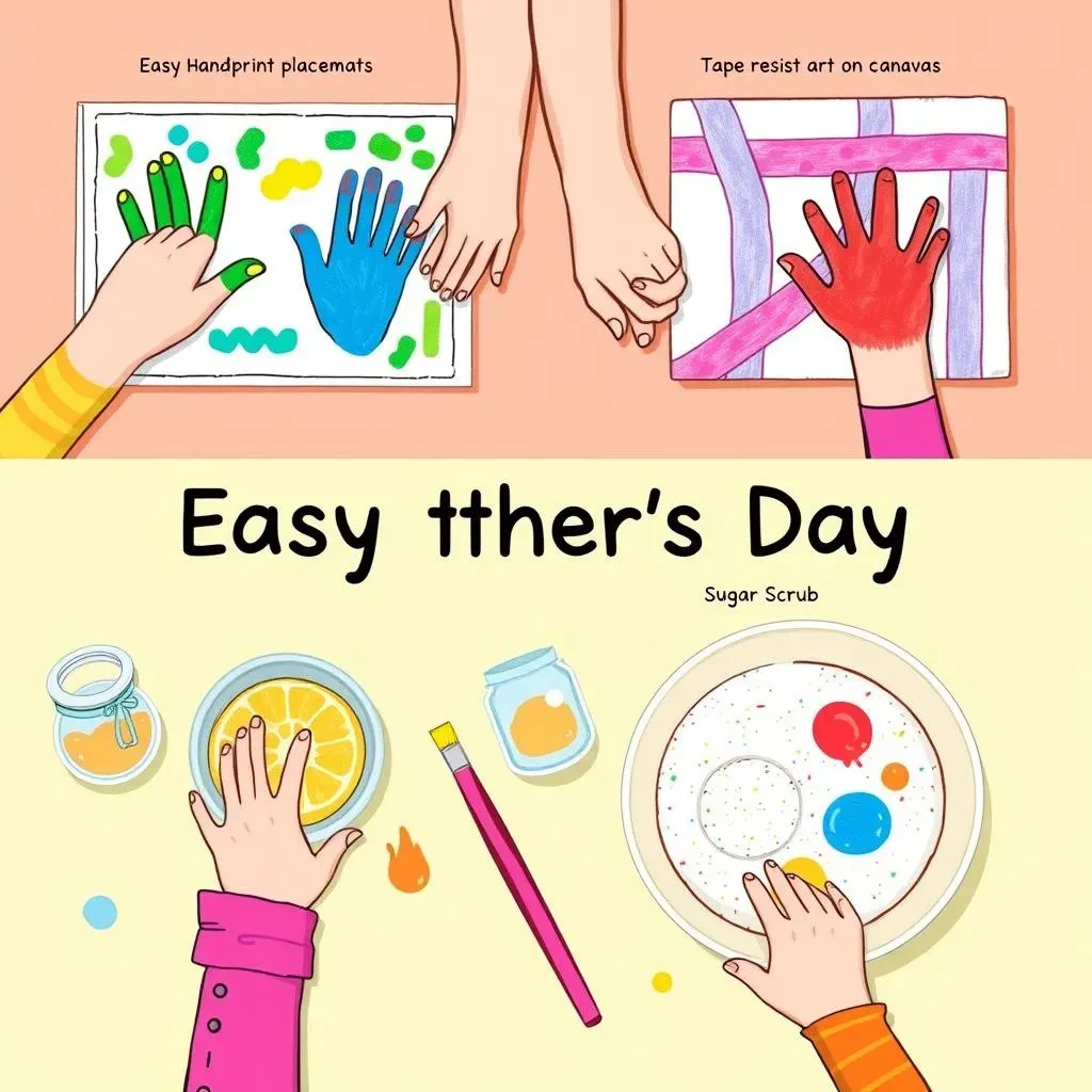 Easy Mother's Day Gift Crafts for Little Hands