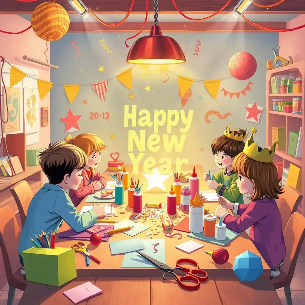 Easy New Years Crafts For Little Hands