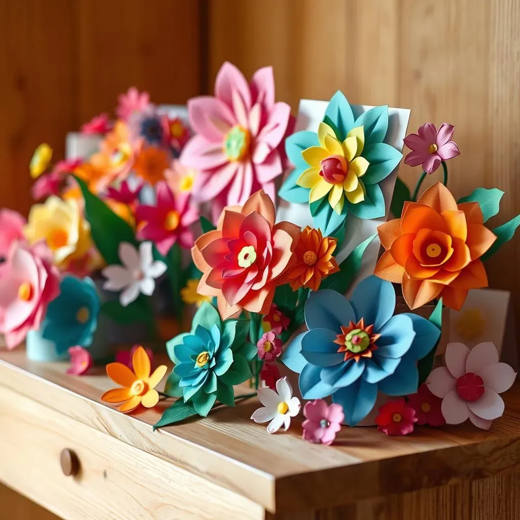 Easy Paper Crafts: Flowers, Cards, and More for Mother's Day