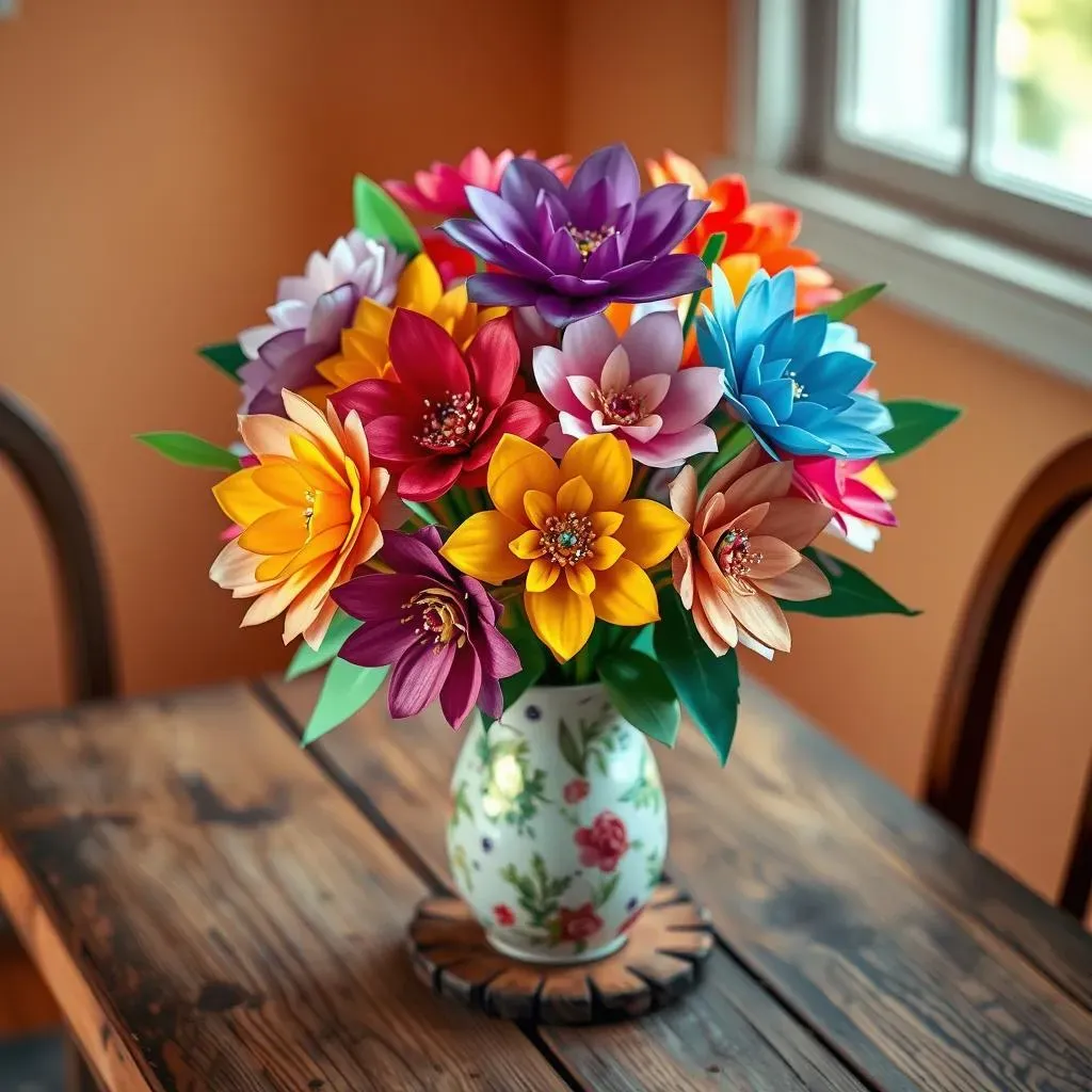 Easy Paper Flower Mother's Day Crafts