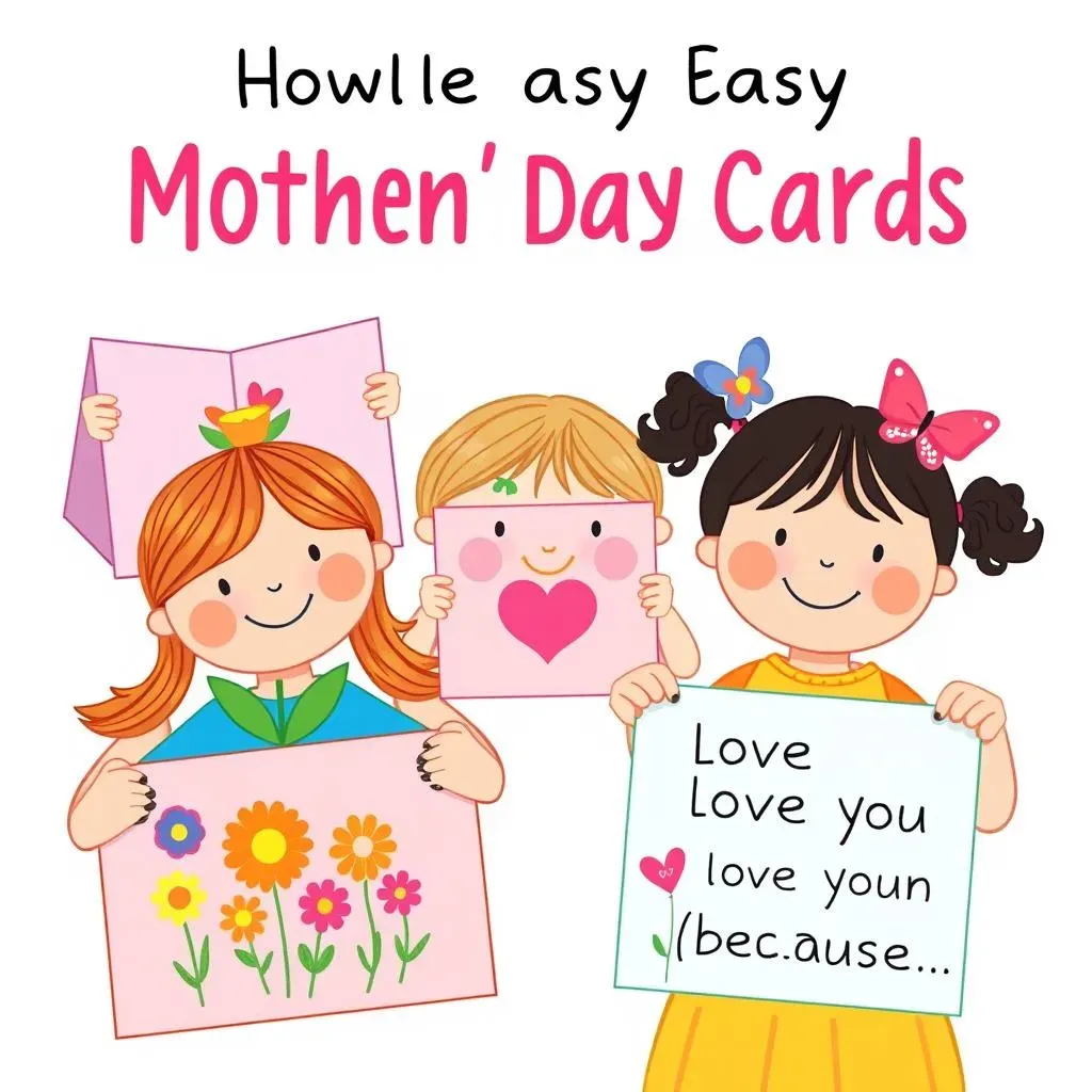 Easy Peasy Mother's Day Card Crafts